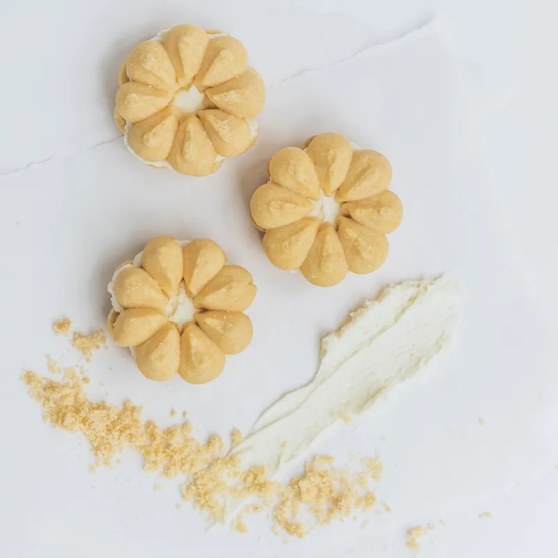 Custard Cookies